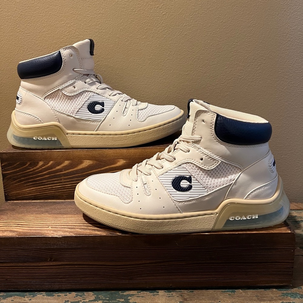 COACH Citysole Hightop Sneaker, mens size‎ 7 - Picture 2 of 5